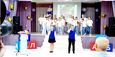 Выступили на  августовской конференции педагогических работников Дзержинского района Волгограда