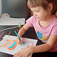 Виртуальные выставки детских рисунков