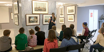 учащиеся объединения Жар- птица посетили музей им.И.И. Машкова 